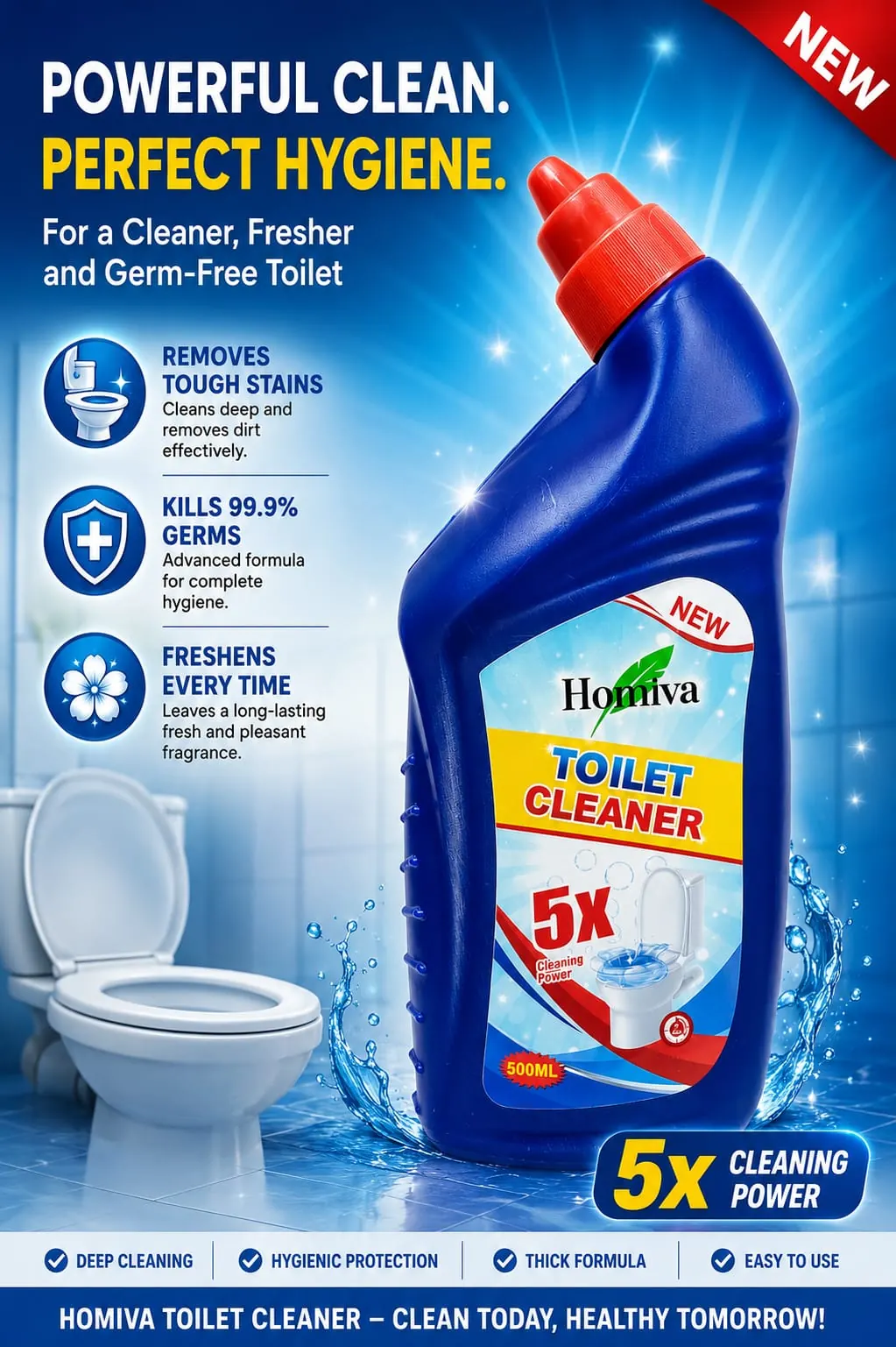 HOMIVA Toilet Cleaner