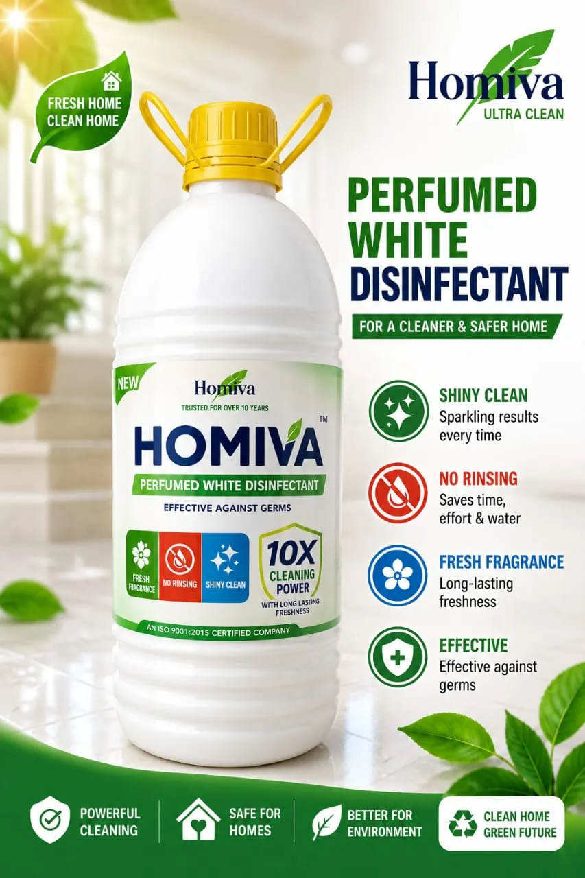 HOMIVA Perfumed White Disinfectant